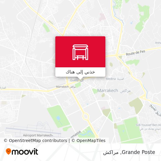 خريطة Grande Poste