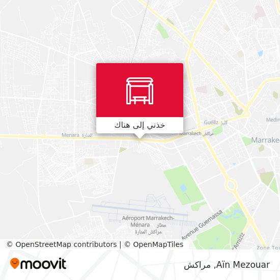 خريطة Aïn Mezouar