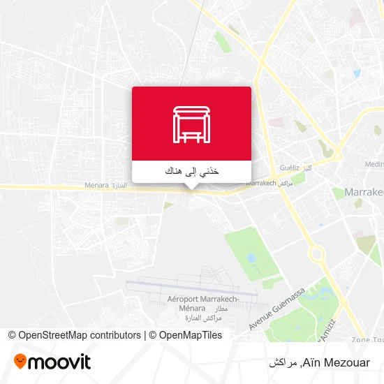 خريطة Aïn Mezouar