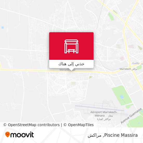 خريطة Piscine Massira