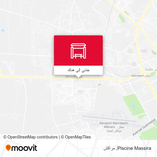 خريطة Piscine Massira