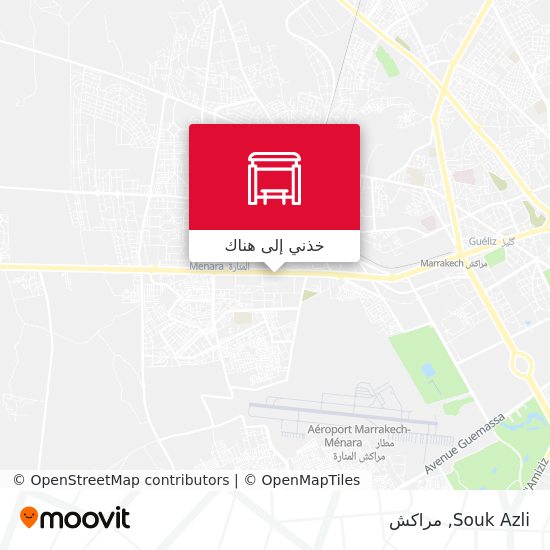 خريطة Souk Azli