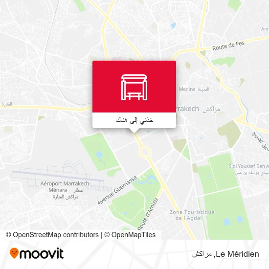 خريطة Le Méridien