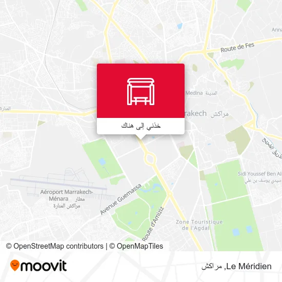خريطة Le Méridien