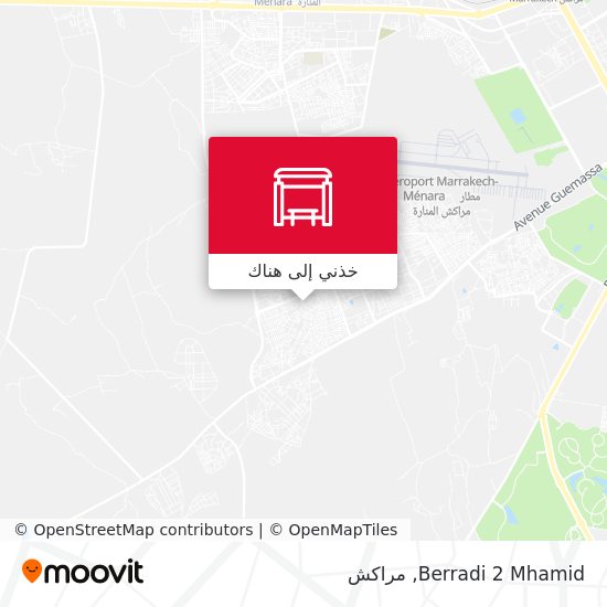 خريطة Berradi 2 Mhamid