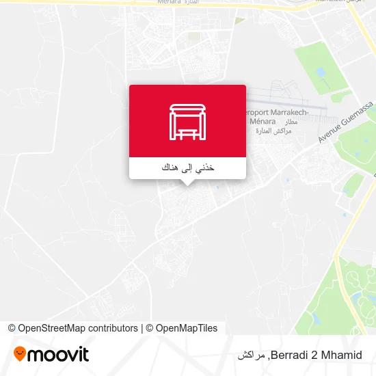 خريطة Berradi 2 Mhamid