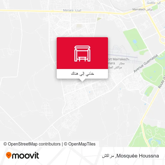 خريطة Mosquée Houssna