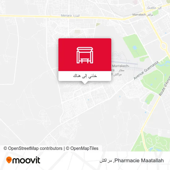 خريطة Pharmacie Maatallah
