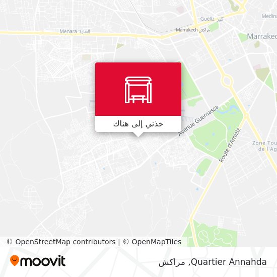 خريطة Quartier Annahda