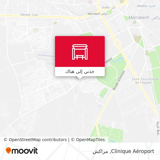 خريطة Clinique Aéroport