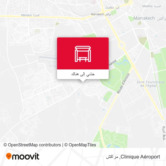 خريطة Clinique Aéroport