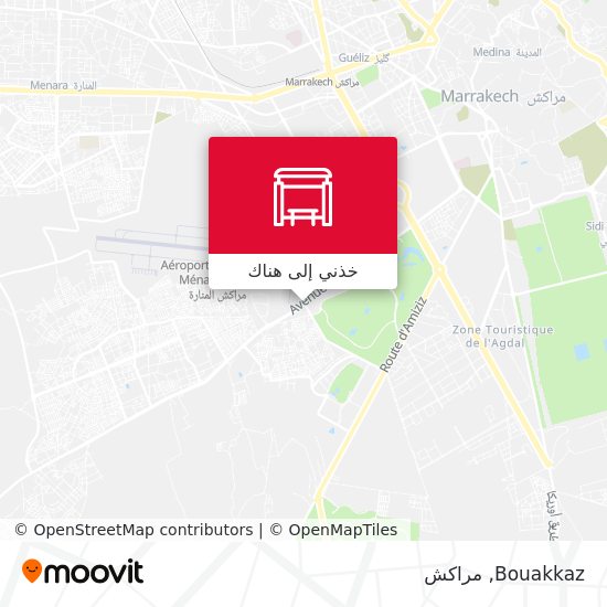 خريطة Bouakkaz