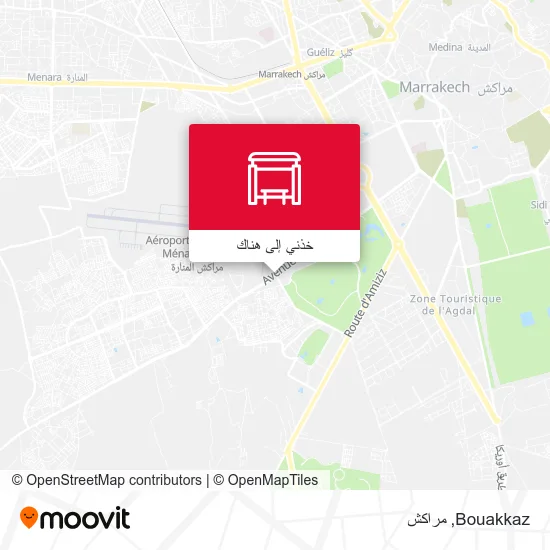 خريطة Bouakkaz