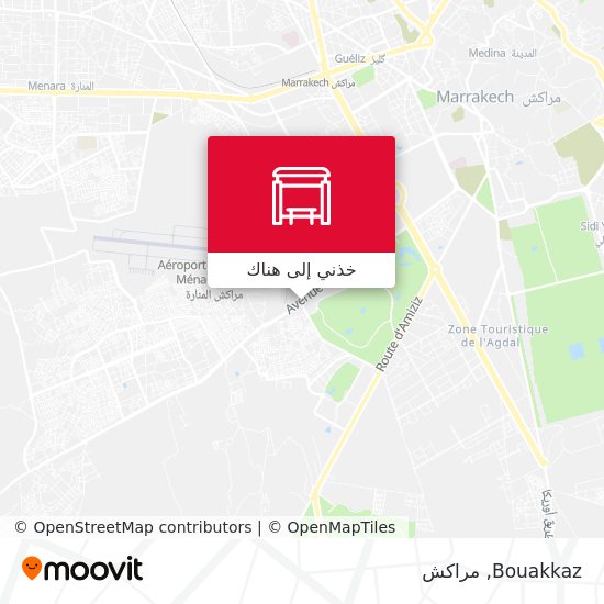 خريطة Bouakkaz