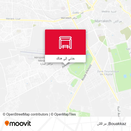 خريطة Bouakkaz