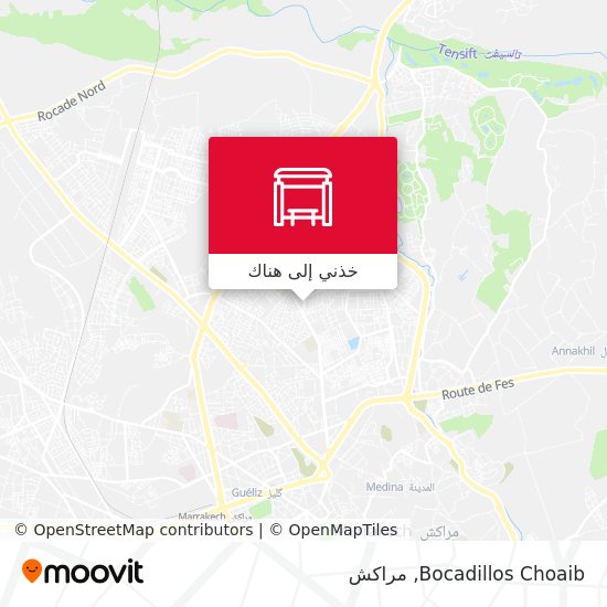 خريطة Bocadillos Choaib