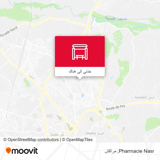 خريطة Pharmacie Nasr