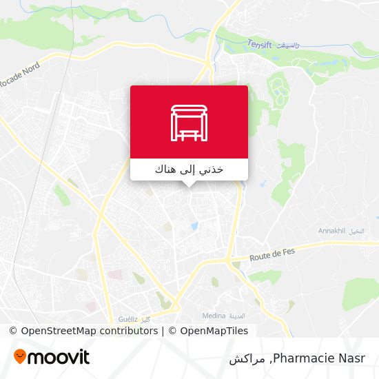 خريطة Pharmacie Nasr