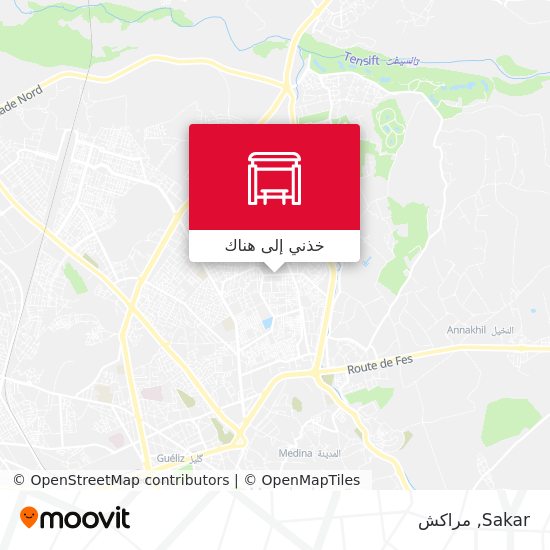 خريطة Sakar