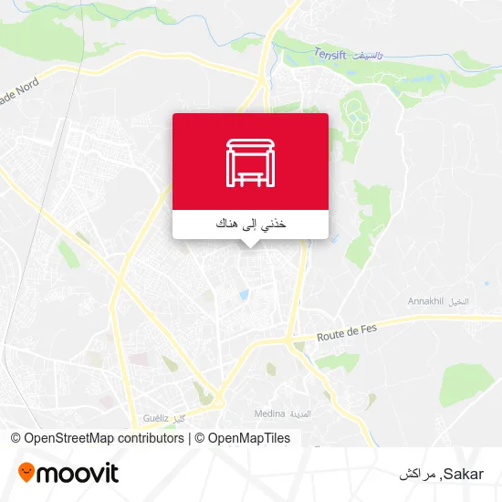 خريطة Sakar