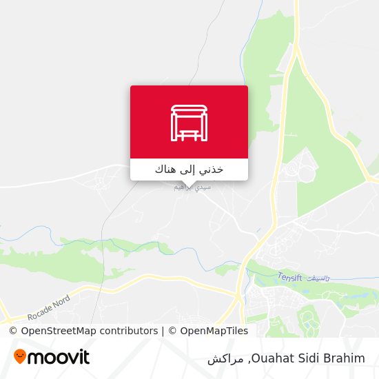 خريطة Ouahat Sidi Brahim