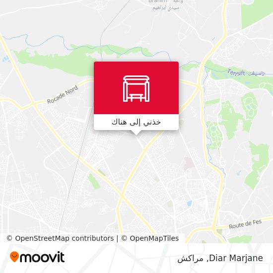 خريطة Diar Marjane