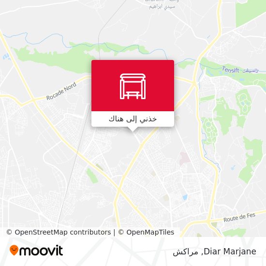 خريطة Diar Marjane