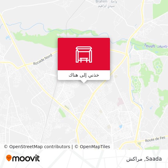 خريطة Saada