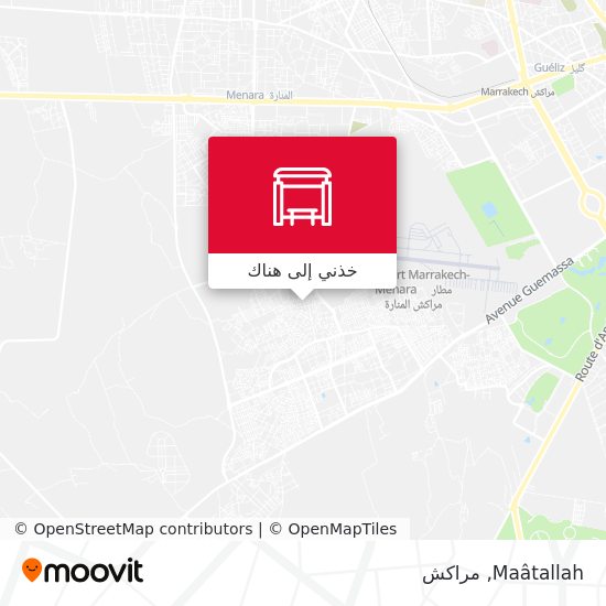 خريطة Maâtallah