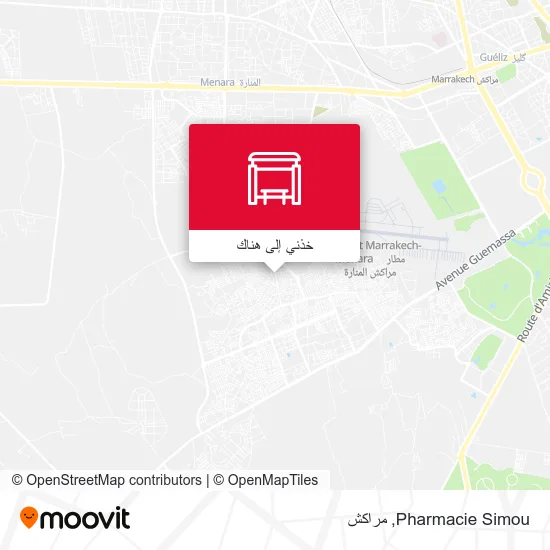 خريطة Pharmacie Simou