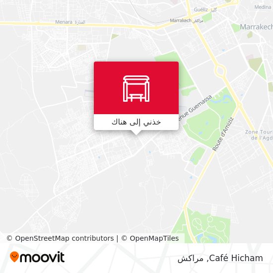 خريطة Café Hicham
