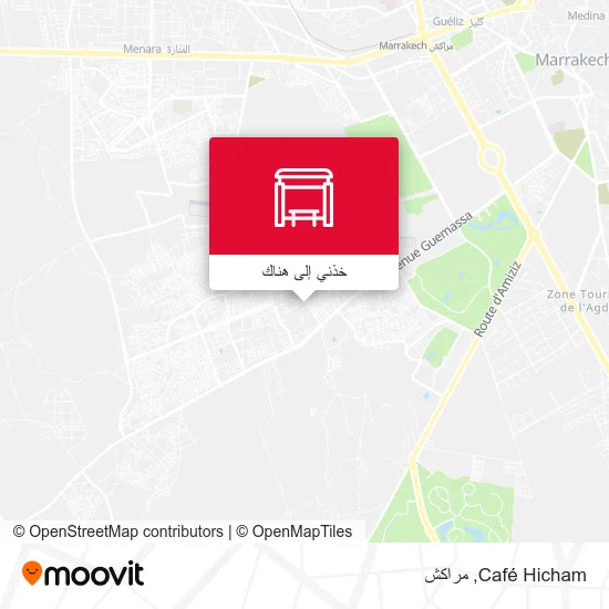 خريطة Café Hicham