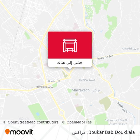 خريطة Boukar Bab Doukkala