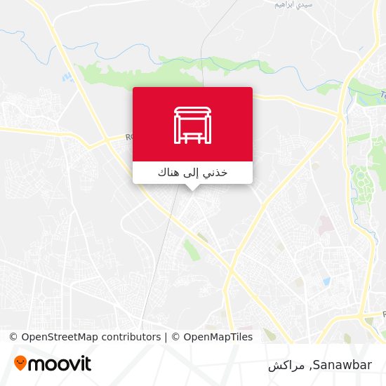 خريطة Sanawbar