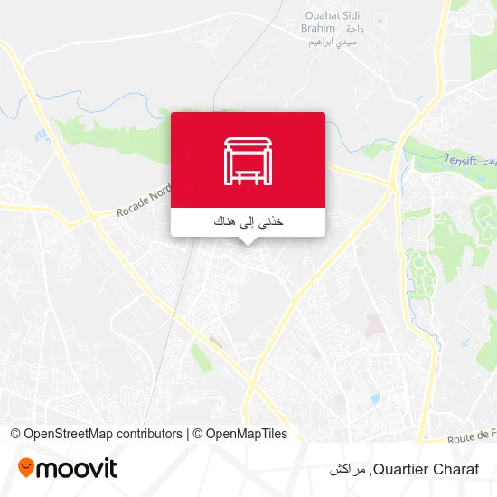 خريطة Quartier Charaf