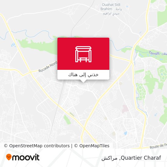 خريطة Quartier Charaf