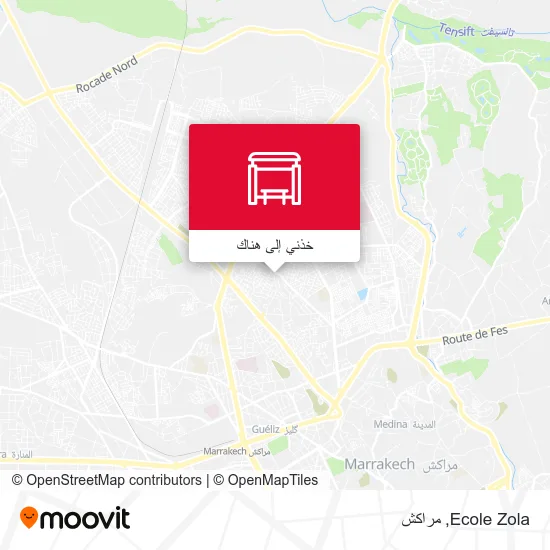 خريطة Ecole Zola