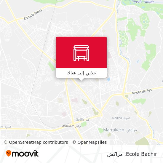 خريطة Ecole Bachir