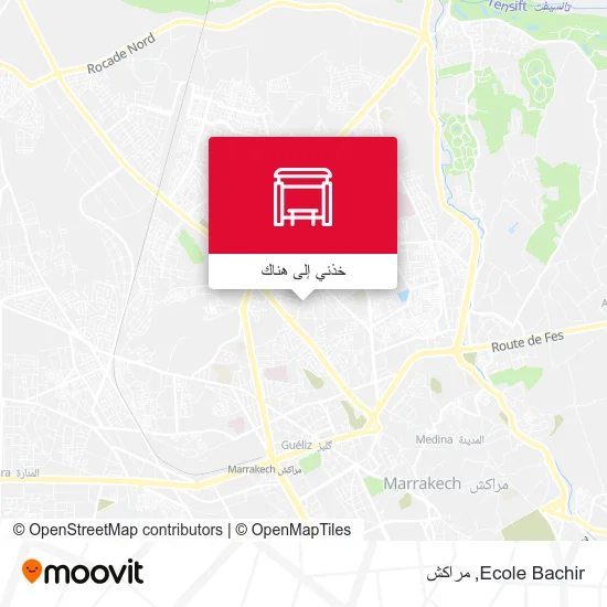 خريطة Ecole Bachir