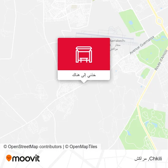 خريطة Chkili