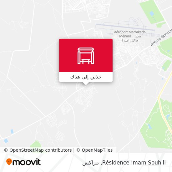 خريطة Résidence Imam Souhili