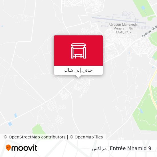 خريطة Entrée Mhamid 9