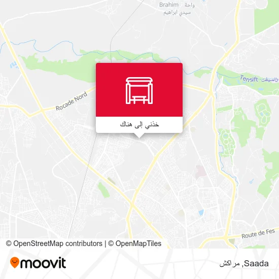 خريطة Saada