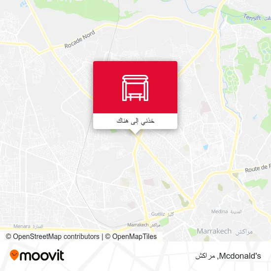 خريطة Mcdonald's
