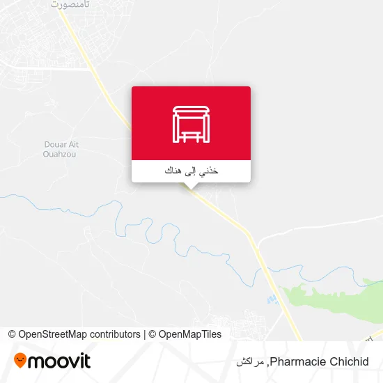 خريطة Pharmacie Chichid