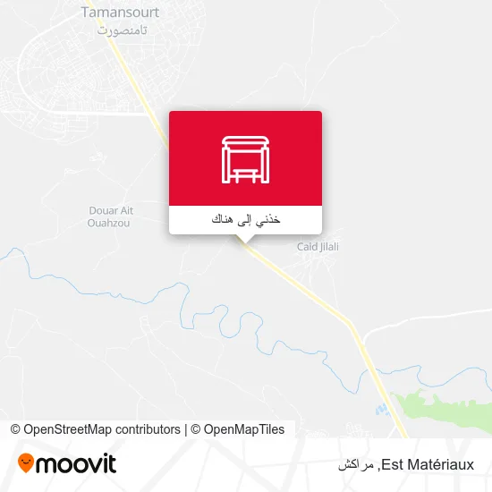 خريطة Est Matériaux
