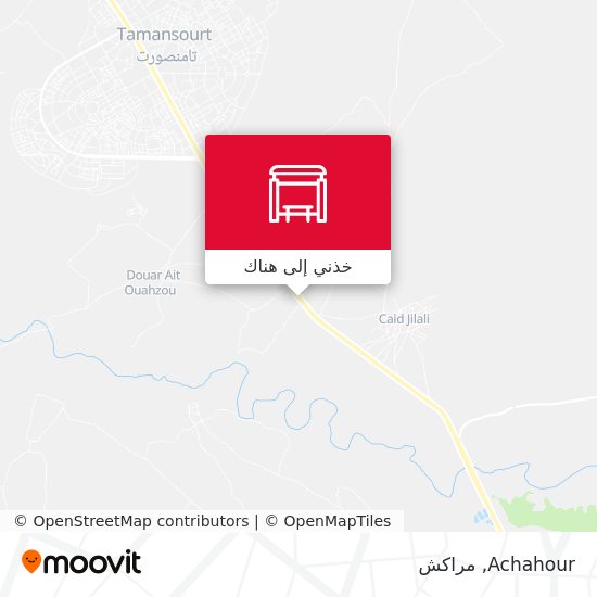 خريطة Achahour
