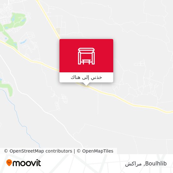 خريطة Boulhlib