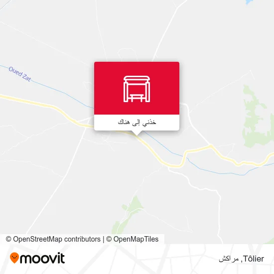 خريطة Tôlier
