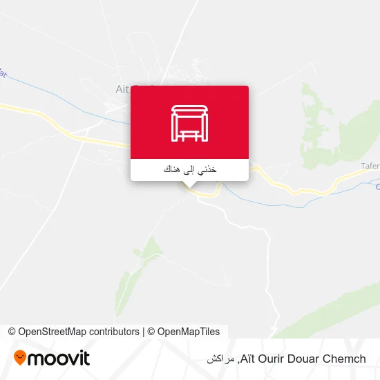 خريطة Aït Ourir Douar Chemch